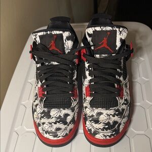 Jordan 4s Retro Tattoo Sneakers
